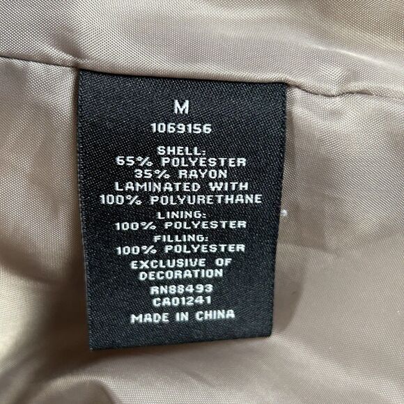 Be By Blanc Noir Vest Women’s Brown, Quilted Puffer Hooded Outdoor Vest Zip - Picture 7 of 9